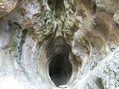 The "Womb” cave