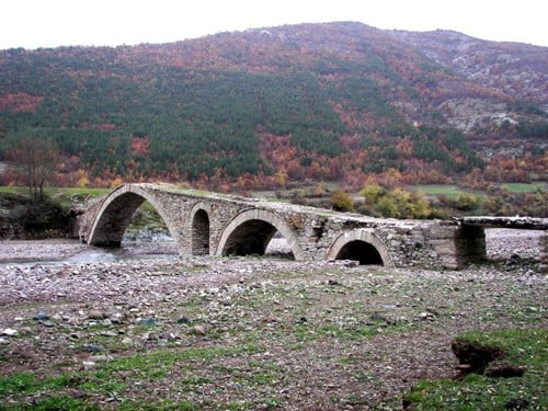 Roman bridge near the village of Nenkovo